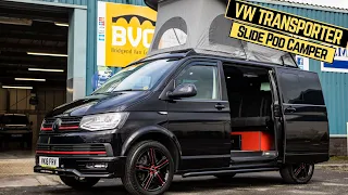 2018 VW Transporter Slide Pod Camper Detailed Walk & Talk Review