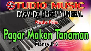 Dangdut Orgen Tunggal _ Pagar Makan Tanaman _ Mansyur S Karaoke Nada Pria