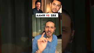 Srk Vs Aamir Khan #shorts #bollywood #srk #aamirkhan