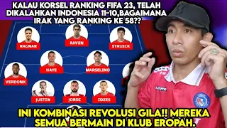 PIALA DUNIA INDONESIA DATANG! PREDAKSI LINE UP ELIT TIMNAS INDONESIA VS IRAK KUALIFIKASI 🇲🇾 REACTION