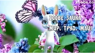 Zoobe Зайка , Мир. Труд. Май!