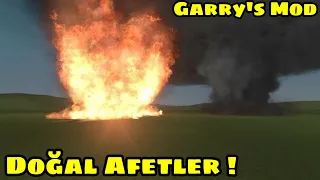 Garry's Mod Türkçe | Doğal Afetler Modu ! | Sel, Tsunami, Deprem !