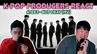 Musicians react & review ♡ Ateez - Not Okay (MV)