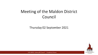 02/09/2021 - Council meeting