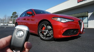 2017 Alfa Romeo Giulia Ti: Start Up, Exhaust, Walkaround and Review