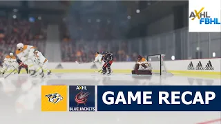 NHL 24 - Blue Jackets Vs Nashville Predators | AXHL 02/25/2024