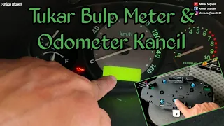 Buka, Tukar Bulp Meter & Baiki Odometer Perodua Kancil | Repair of Perodua Kancil Odometer