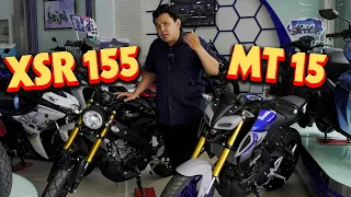 So sánh XSR 155 & MT 15 - 2 mẫu xe Moto PKN cực kỳ hot của nhà Yamaha, nên chọn mẫu xe nào ?