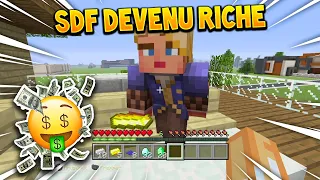 MINECRAFT COURT MÉTRAGE: UN SDF DEVENU RICHE