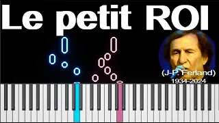 Le petit roi (Jean Pierre Ferland) piano (Tutoriel et partition)