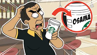 Racist Starbucks Prank (Arab Voice) - Ownage Pranks