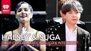 Halsey Shares Collab with BTS' Suga | Fast Facts