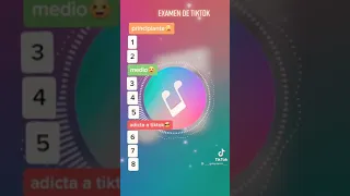 Examen de tik tok