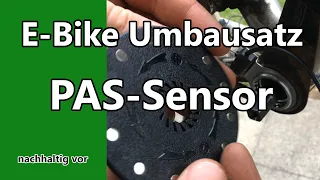 Wie PAS-SENSOR montieren? - vom Fahrrad zum Pedelec - Teil 3