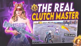 The Real Clutch Master Ft. NARUTO OP 🔥| Intense 1v4 Clutches in Conqueror Rank Push Lobby | BGMI