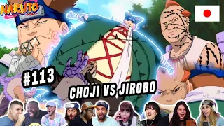 🔥Choji Vs Jirobo!!🪨Naruto [113] Reaction Mashup "Full Throttle Power!" NARUTO-ナルト-🍃