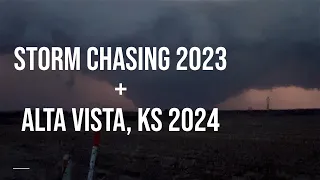 STORM CHASING 2023 + ALTA VISTA, KS 2024