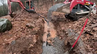 Keeping water out of an electric conduit