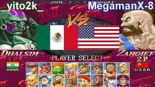 Super Street Fighter II X: Grand Master Challenge - _yito2k_ vs MegamanX-8