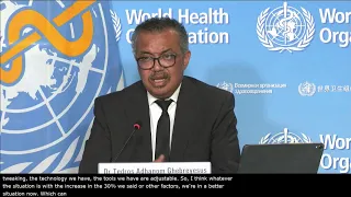 LIVE: Media briefing on COVID-19 and other global health issues