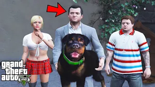 What Happens if Michael's Family KIDNAPS Chop in GTA 5