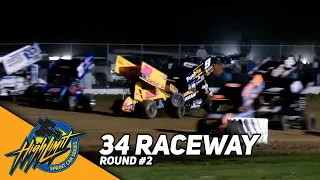 Round #2 Feature | High Limit Sprints at 34 Raceway