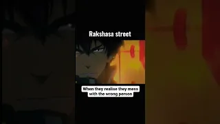 rakshasa street best moments #anime #shorts #rakshasa street