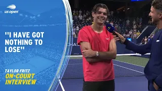 Taylor Fritz On-Court Interview | 2023 US Open Round 4