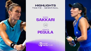 Maria Sakkari vs. Jessica Pegula | 2023 Tokyo Semifinal | WTA Match Highlights