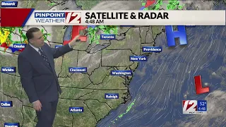 WPRI 12 Weather Forecast 5/21/24:  Early Fog to Sun Today, Warmer in Rhode Island and Southeastern M