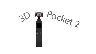 DJI Pocket 2 animation | made with Blender