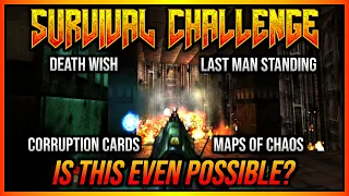 Doom [Survival Challenge] - Project Brutality + Maps of Chaos + Corruption Cards