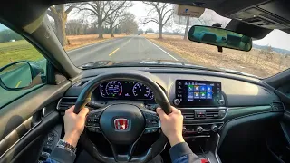 2019 Honda Accord 2.0T 6-Speed Manual | Test Drive | POV Binaural Audio