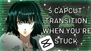 5 Capcut Transition Ideas When You're Stuck