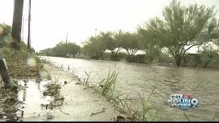 Monsoon storm catches drivers, hikers by surprise