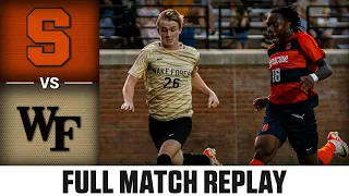 Syracuse vs. Wake Forest Full Match Replay | 2023 ACC Men's Soccer