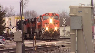 Hybrid RS3P!  BNSF 7639 West in Coal City, IL 3/20/20