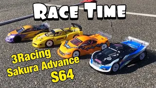 e261: 3Racing Sakura Advance S64 Touring Car Overview & RACING