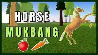 FINDING MY HORSE'S FAVORITE FOODS 🍎 WILD HORSE ISLANDS