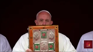 Pope Francis celebrates Easter Sunday mass in the Vatican