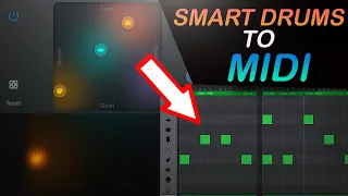 Garageband iOS - Turn Smart Drums Into MIDI drums on iPhone or iPad