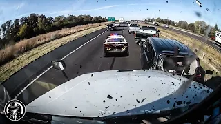 190 Tragic Moments! Wild Police Chases and Starts Road Rage Got Instant Karma