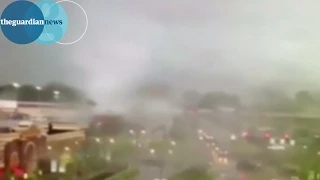 Tornado caught on camera ripping through Ohio town