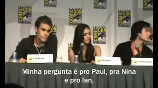 The Vampire Diaries - Comic Con 2010 - Parte 4 (Final - Legendado)