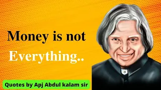 Money is not everything | Apj abdul kalam motivational speech|#wordofsuccess