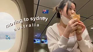 MOVE WITH ME TO SYDNEY, AUSTRALIA 🦘 flight journey, pcr testing, moving for uni | dear diary