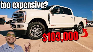 2024 Ford F250 LIMITED and its unique FEATURES