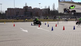 Practice makes perfect - GymkhanaGP competition Łódź 2018 - VStrom 650