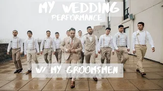 Groomsmen dance | BRUNO MARS MEDLEY