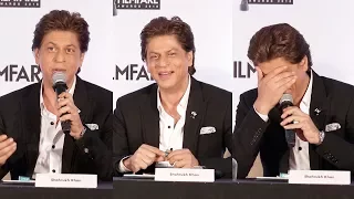 Shahrukh Khan's FUNNY MOMENTS At Filmfare Awards 2017 Press Conference